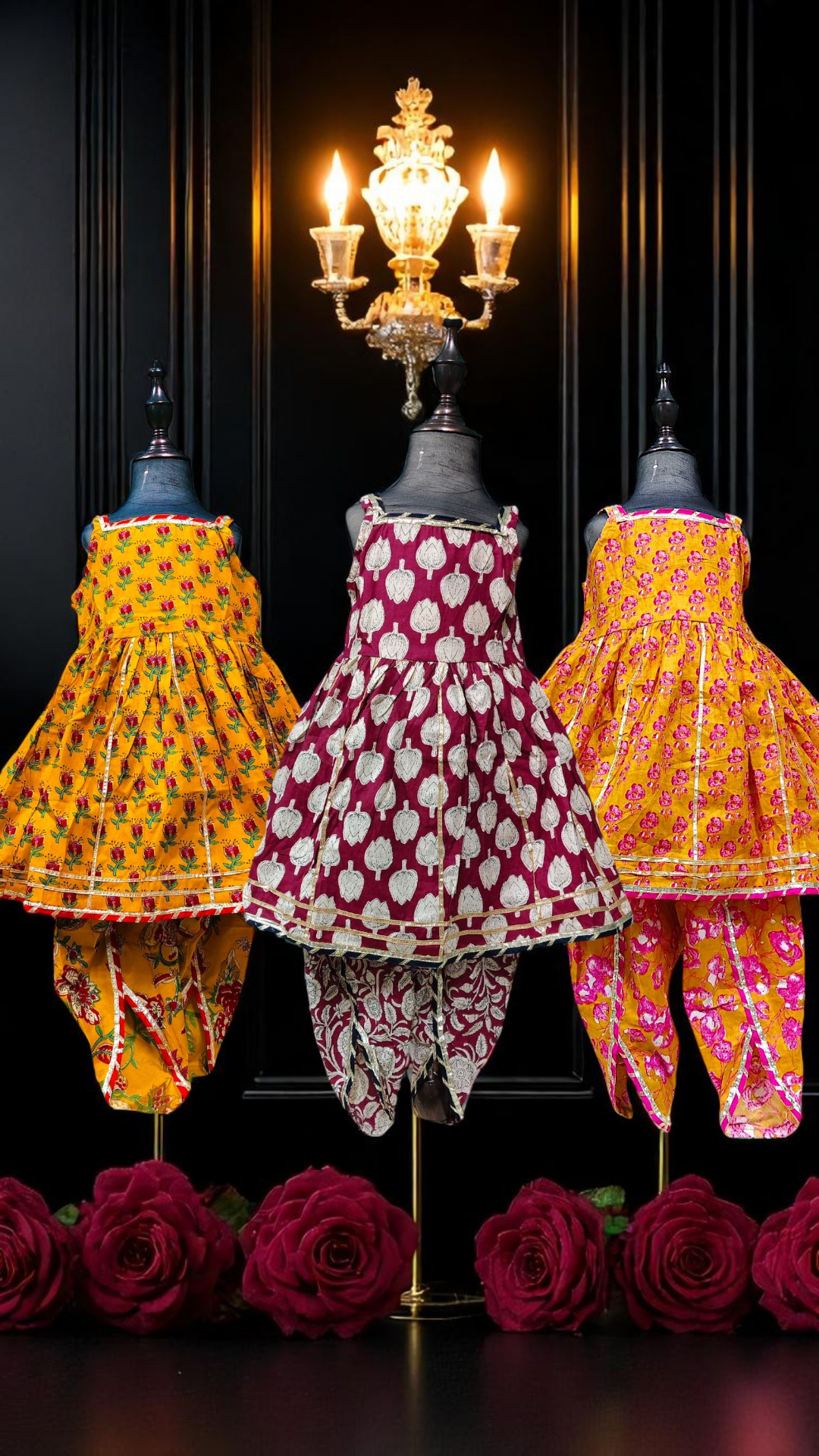 Kumkum Luxe Kids Punjabi Suit – Indian Ethnic Wear, Girls Kurta Pajama & Salwar Kameez Dress
